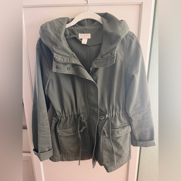 LOFT Drawstring Utility Jacket - Picture 2 of 4